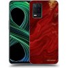 Picasee silikónový prehľadný obal pre Realme 8 5G - Red