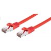 C-TECH CB-PP6F-2R patch, Cat6, FTP, 2m, červený