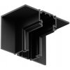COLORS MT11-L90N-MR11XXXB Zápustná rohová spojka MicroTrack MT11-L90N v tvare L, vnútorná, L30×W30×H49mm, čierna