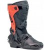 SIDI REX BLACK RED PÁNSKE MOTOCYKLOVÉ TOPÁNKY ČIERNE ČERVENÉ