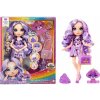 Rainbow High bábika fialová Violet Willow Fashion Slime so zvieratkom