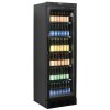 Chladicí skříň prosklené dveře | TEFCOLD CEV 435 BLACK