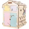 BusyKids Activity board Domeček pastelový