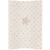 CEBA BABY Podložka prebaľovacia 2-hranná mäkká COSY (50x70) Hviezdy béžová