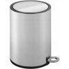 Kôš na odpadky Wenko silver 3 l sivý