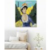 Zuty – Maľovanie Podľa Čísel – Žena V Parku Pred Eiffelovou Vežou, 80 × 100 cm, Plátno + Rám 8596530082392