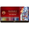 Koh-i-noor, pastelové ceruzky Polycolor, 3827 72 ks v sade plechovej puzdro