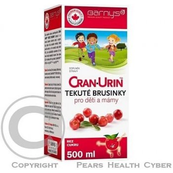 Barny's Cran-Urin Brusnice Forte extrakt z brusníc 500 ml