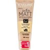 Eveline Cosmetics Satin Matt zmatňujúci make-up s extraktom zo slimáka 102 Vanilla 30 ml