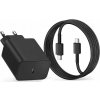 ULTRA RÝCHLA NABÍJAČKA PRE TELEFÓN SAMSUNG KOCKA PD 45W + KÁBEL USB-C