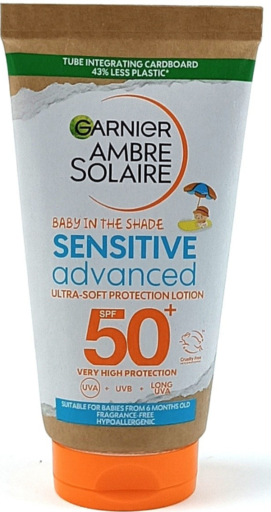 Garnier Ambre Solaire Sensitive Advanced Baby in the Shade ochranný krém SPF50+ 50 ml