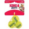 Hračka Kong Dog SqueakAir Lopta s pískatkom tenis, guma vulkanizovaná, S (3ks/bal.)
