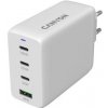 Canyon OnCharge 100ACC, vysokorýchlostná univerzálna nabíjačka do steny, 2xUSB-C 100W, 1xUSB-C 30W, 1xUSB-A 30W, biela CNS-CUW100ACC
