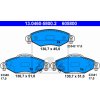 Sada brzdových platničiek, vždy 4 kusy v sade ATE 13.0460-5800.2 (13046058002)