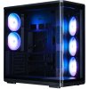 Zalman skříň P60 / ATX / 5x120mm ARGB fan / 2xUSB 3.0 / USB-C / panoramatická / černá P60 Black
