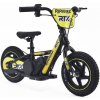 Detské elektrické odrážadlo RIRIBIKE RTX3 24V (12”), žlté, Lítiová batéria, 100W motor, Kotúčová brzda, Nastaviteľné mäkké PU sedadlo