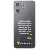 Picasee silikónový prehľadný obal pre Xiaomi Redmi 12 5G - Kazma - SVĚT PATŘÍ TĚM, CO SE NEPOSEROU