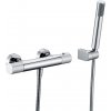 Imex BTD038-5 LINE temostatická sprchová batéria + sprchový set chróm