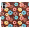 Flipové puzdro iSaprio - Donuts Pattern - iPhone 16