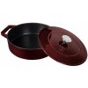 BERLINGERHAUS Pekáč litinový s poklicí 26 cm Burgundy Line BH-6498