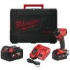 Milwaukee - 18V AKU rázový uťahovač M18 FID3-502X, 2x aku 5,0 Ah Li-Ion, nabíjačka 4933479865