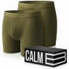 Calm B BOXERKY TMAVOZELENÉ 2-PACK Veľkosť: XL