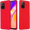 Gumený kryt COLOR na Oppo Reno 5 Z - Červená