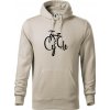 Cycle bicykel - Mikina pánska Cape s kapucňou - S ( Ľadovo sivá )