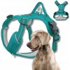 POSTROJE GUARD pre psa ADVENTURE, silné, nastaviteľné, pohodlné, PREMIUM, tyrkysové, XL