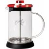 French Press kanvica a kávovar 350 ml, červená
