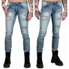 nohavice jeans WORNSTAR Rampager Shredded