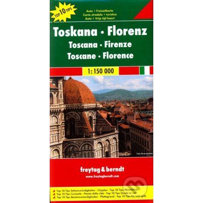 Toskana Florenz 1:150 000