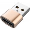 Madvell Redukcia / adaptér USB-C samica / USB-A samec zlatá