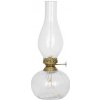 Strömshaga Sklenená petrolejová lampa Elisabeth Round Small
