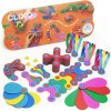 CLIXO Super Rainbow - magnetická stavebnica 60 kusov