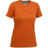 Dámske tričko s krátkym rukávom Warmpeace Lynn Lady Caldera orange L