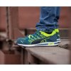 PUMA Elevate Knit Green Low S1P bezpečnostná obuv zelená, žltá