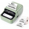 Niimbot B21 Smart 1AC19031602 tlačiareň štítkov, zelená + kompatibilná role