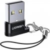 Ugreen USB adaptér UGREEN USB adaptér USB-C na USB-A 2.0 (čierny)