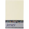 SCANquilt Prestieradlo JERSEY krémová 90x200 cm