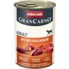 Animonda GranCarno Original Adult - bravčové a hydinové srdcia 400g