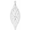 MagicHome Ozdoba strieborné, na vianočný stromček, 2 ks, 16 cm