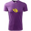 Vortex logo samostatné - Pánske tričko Fantasy športové - 3XL ( Fialová )