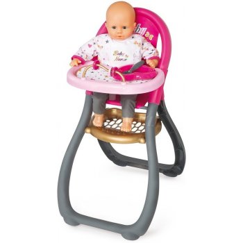 Smoby 220310 jedálenská stolička Baby Nurse pre bábiku