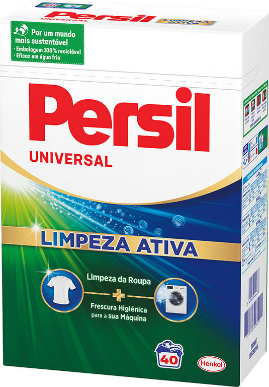 Persil universal Limpeza ativa prášok na pranie 2 kg 40 PD