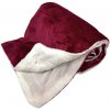 HOME ELEMENTS Baránková deka mikroflanel červená 150 x 200 cm 1ks
