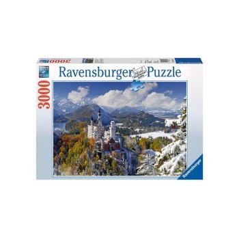 Ravensburger Neuschwanstein v zime II 3000 dielov