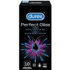 Durex Perfect Gliss Extra Lubrification Kondómy - 10 kusov