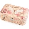 Šperkovnica motýľ 7x14x22 cm - 1 ks 1 ružová str.