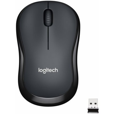 Myš Logitech Wireless Mouse M220 Silent, čierna (910-004878)